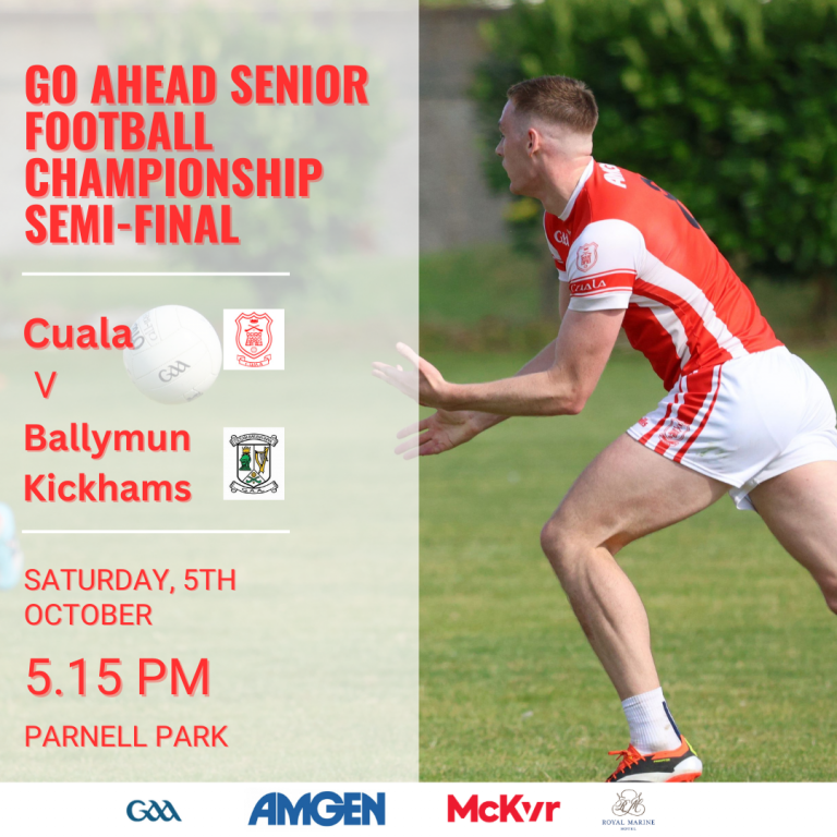 Men’s Senior Football SemiFinal Cuala GAC Official Website